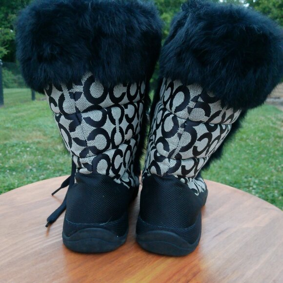 Coach Jennie Boot 8.5B Black - Picture 5 of 6